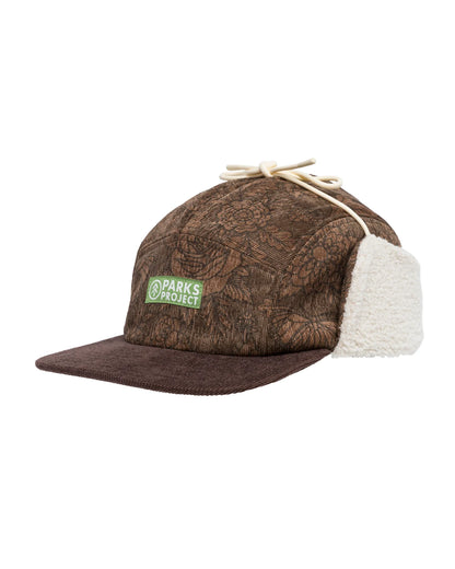 AUTUMN FOREST FLOOR corduroy flap cap