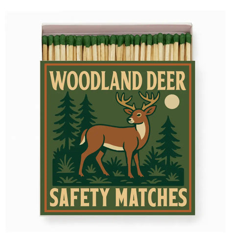 WOODLAND CREATURES oversized matchbox
