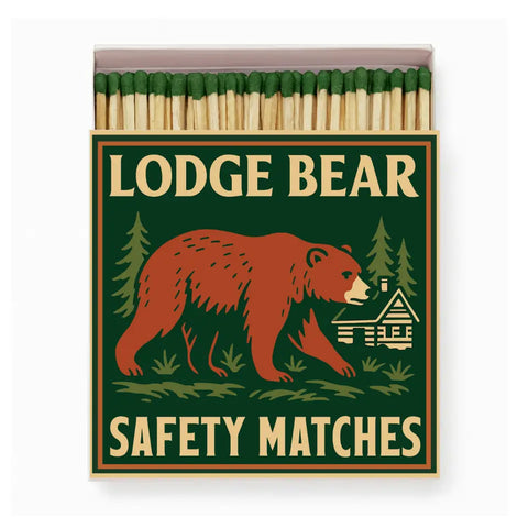 WOODLAND CREATURES oversized matchbox