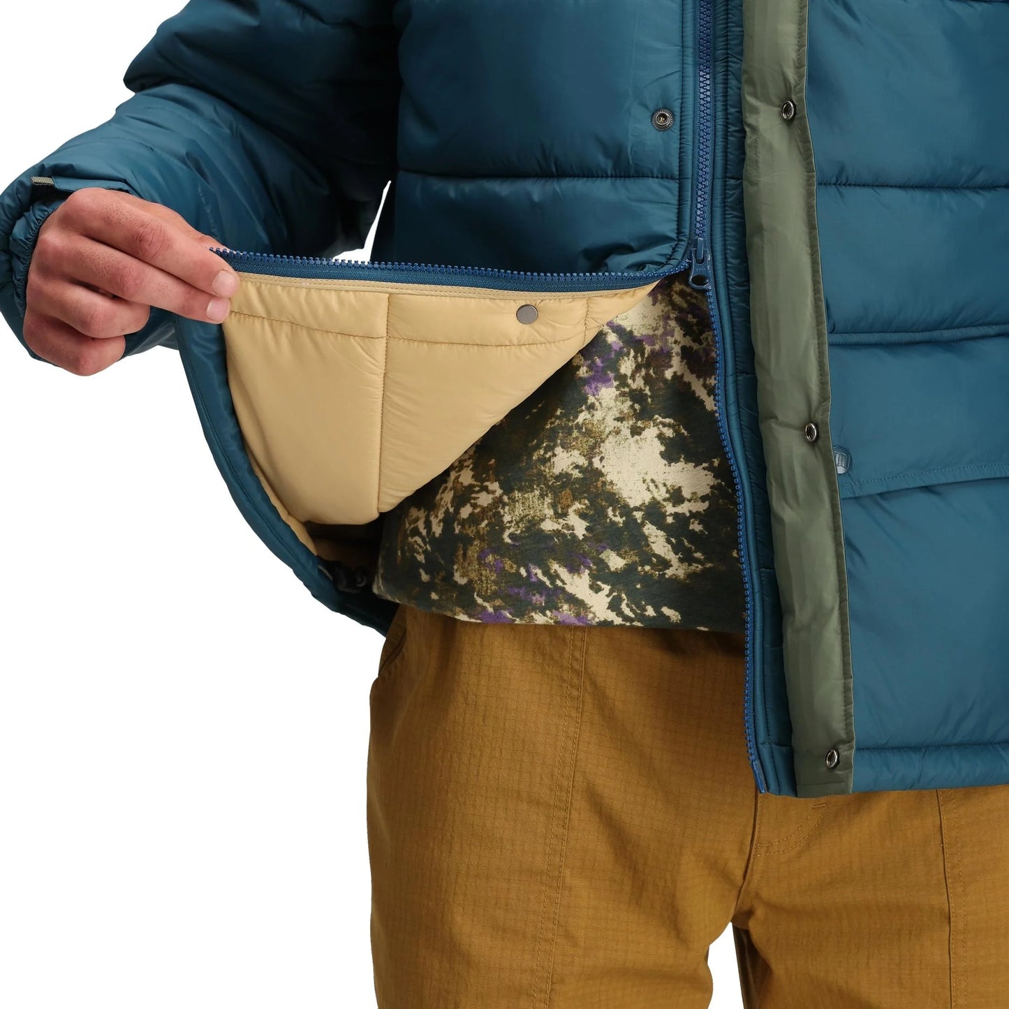 RETRO RIDGE men’s puffer jacket