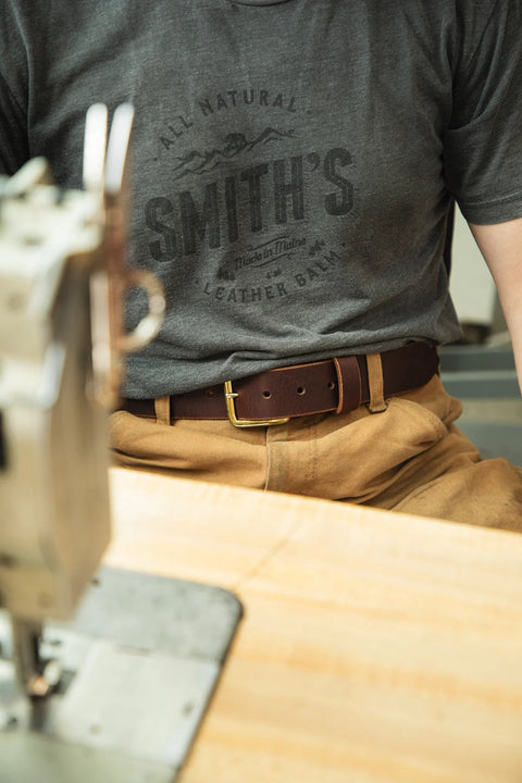HOMESTEAD 1.5” leather belt