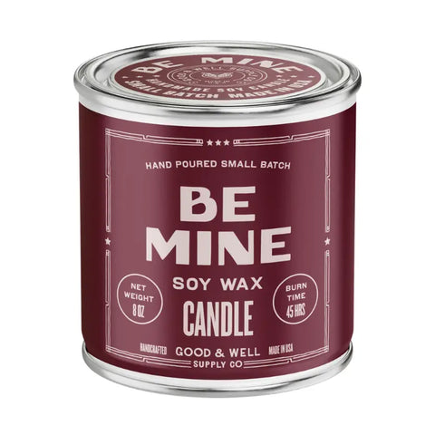 BE MINE candle