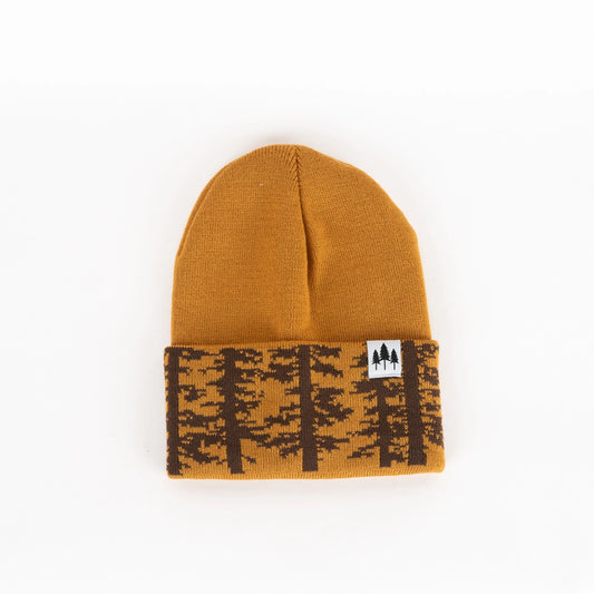 WOODLAND foldover beanie