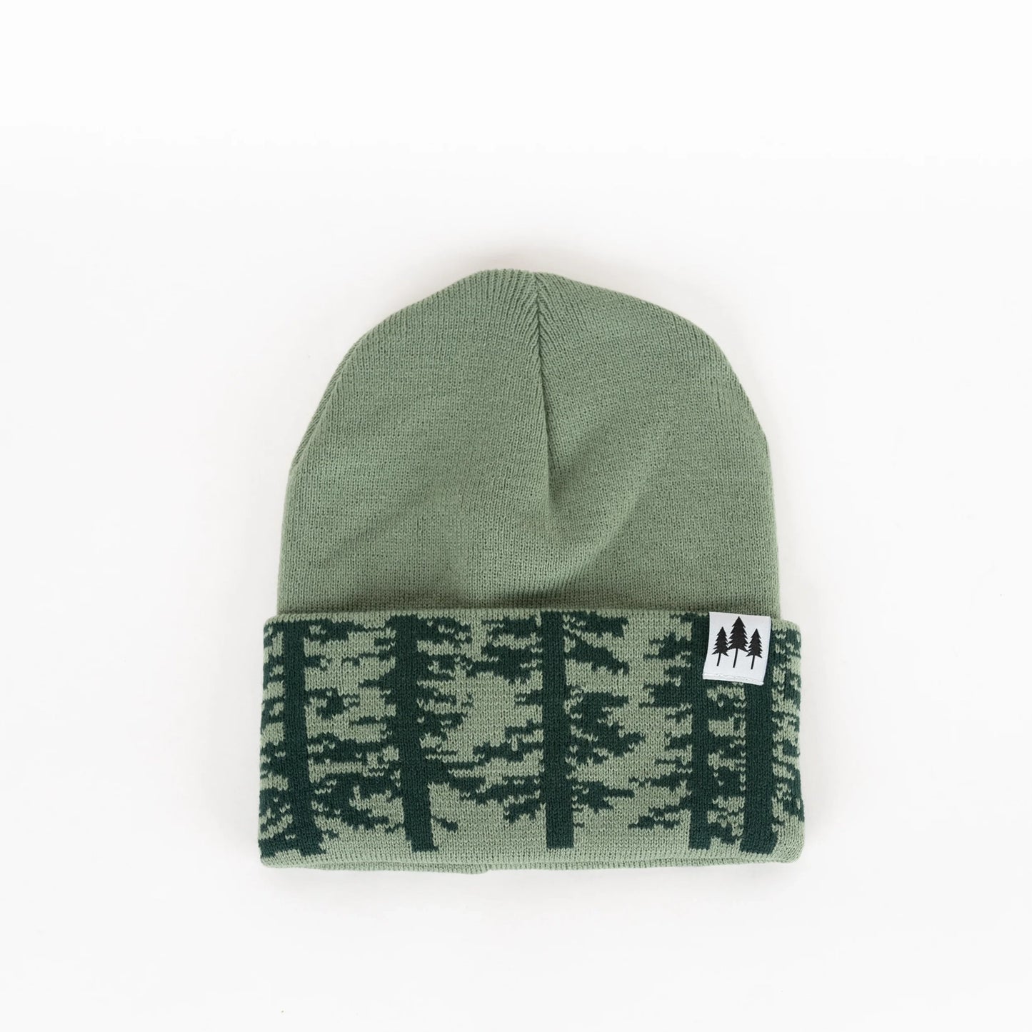 WOODLAND foldover beanie