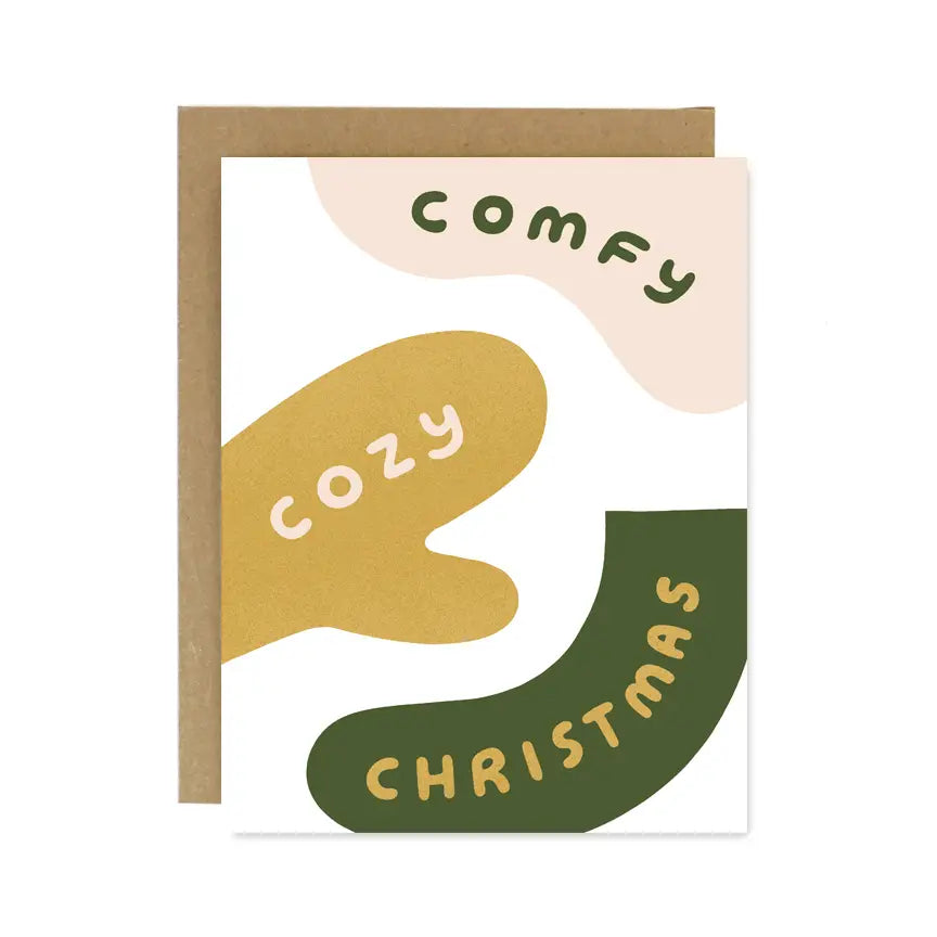 COMFY COZY CHRISTMAS card