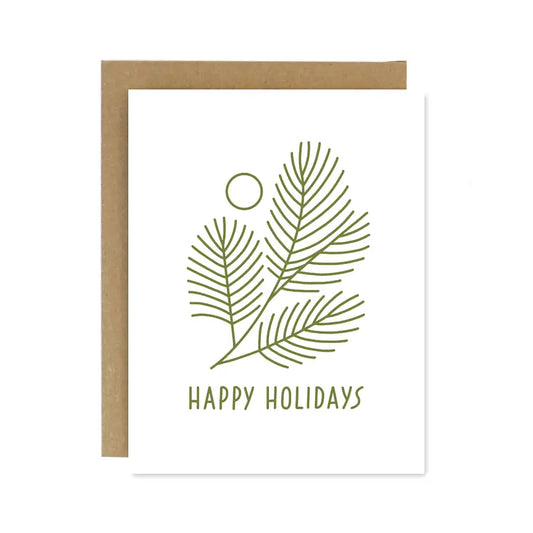 HOLIDAY PINE card