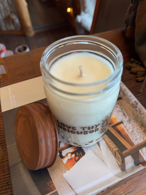 LOVE THY NEIGHBOR candle