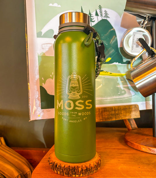 MOSS x H2GO water bottle