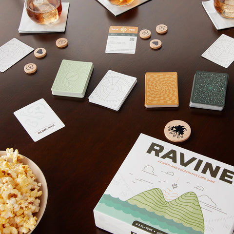 RAVINE: a strategic survival card game
