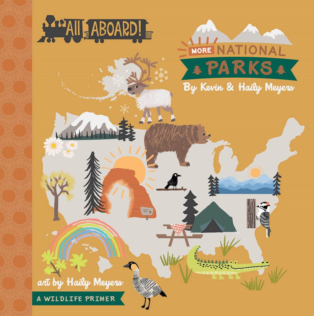 ALL ABOARD: MORE NATIONAL PARKS kids book