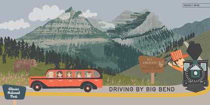 ALL ABOARD: MORE NATIONAL PARKS kids book