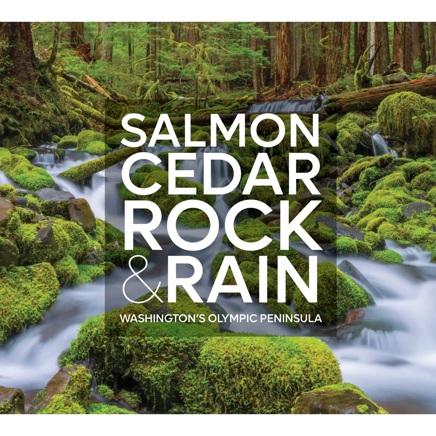 SALMON CEDAR ROCK & RAIN: WASHINGTON’S OLYMPIC PENINSULA book