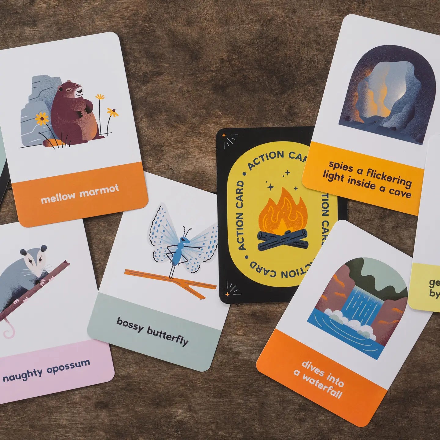 CAMPFIRE STORIES FOR KIDS card deck