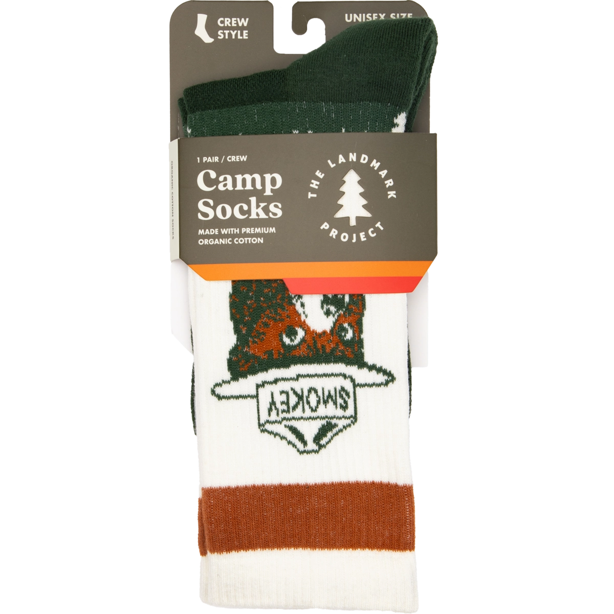 PREVENT WILDFIRES organic cotton socks