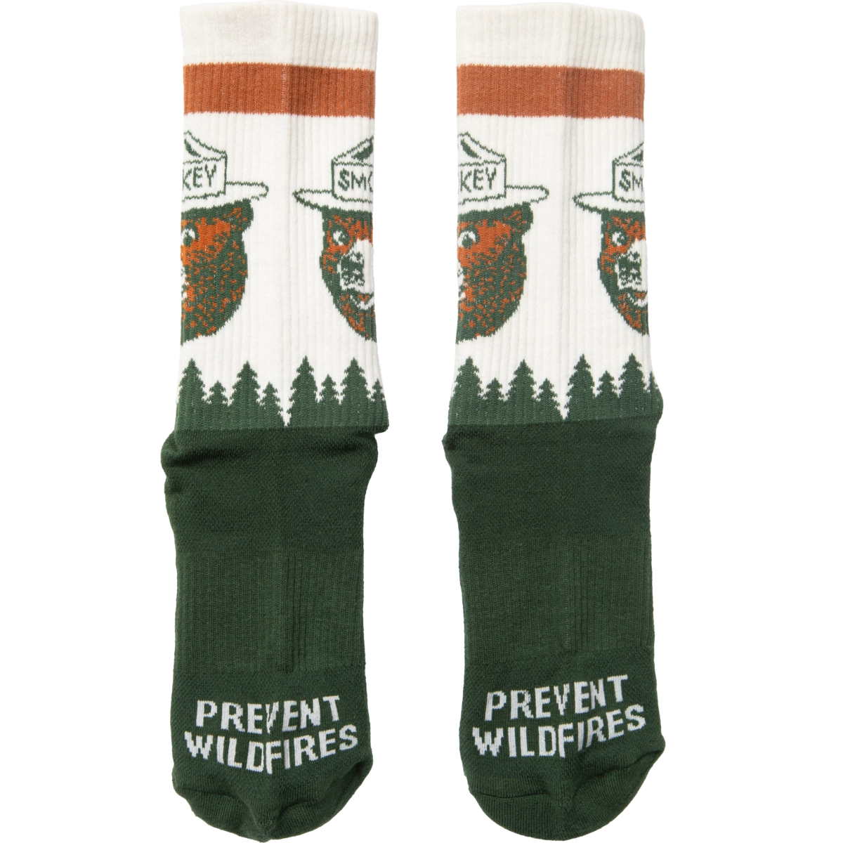 PREVENT WILDFIRES organic cotton socks