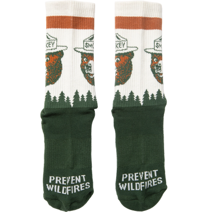 PREVENT WILDFIRES organic cotton socks