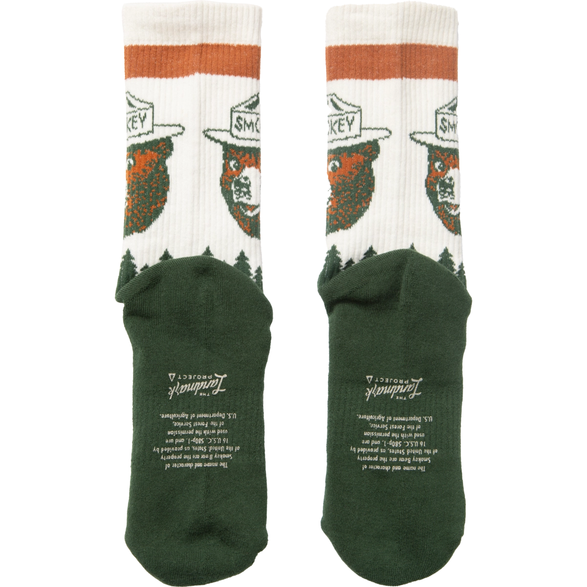 PREVENT WILDFIRES organic cotton socks