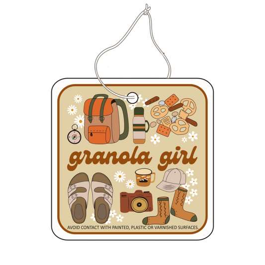 GRANOLA GIRL air freshener