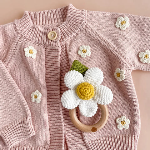 LITTLE BLOSSOM teether rattle