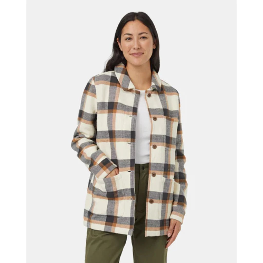 OAK GROVE flannel utility shacket