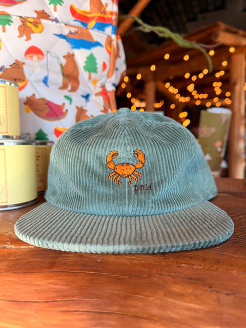 PNW CRAB corduroy hat