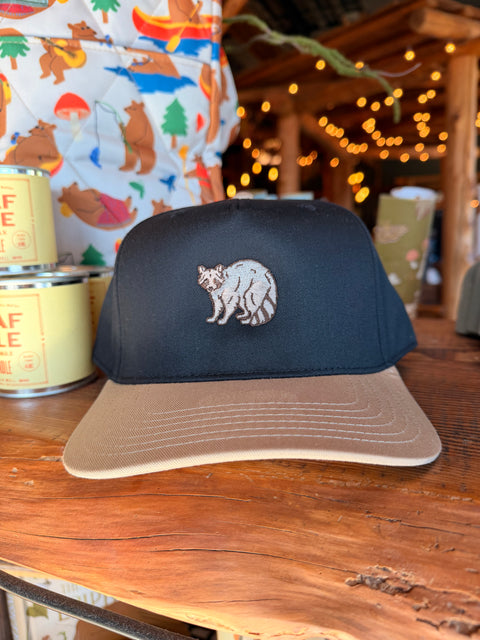 JAMES RACCOON two-tone cap
