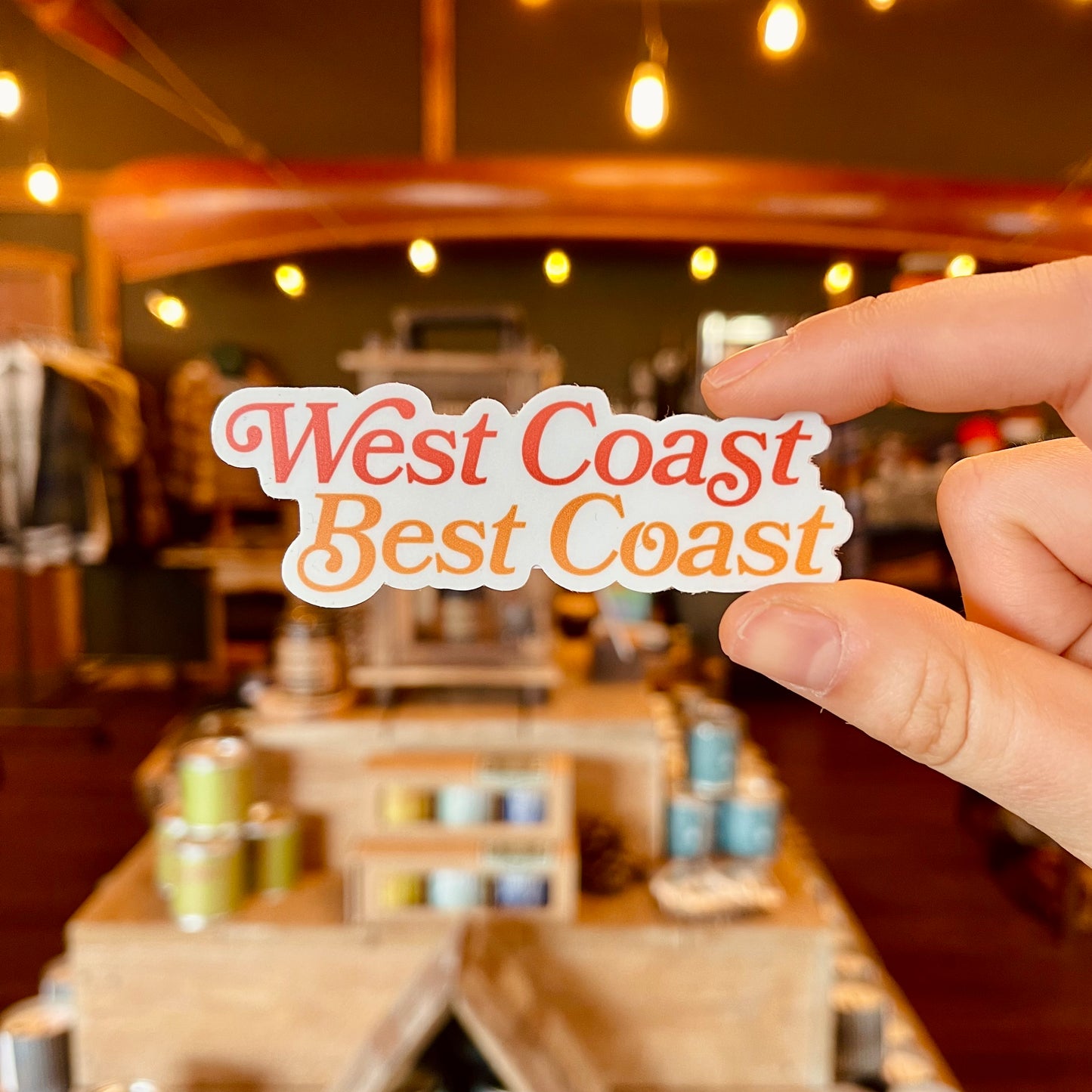 WEST COAST BEST COAST sticker