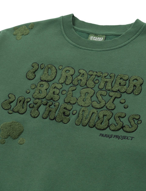 LOST IN THE MOSS crewneck
