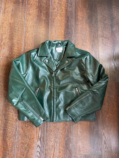 MOTO vegan-leather jacket