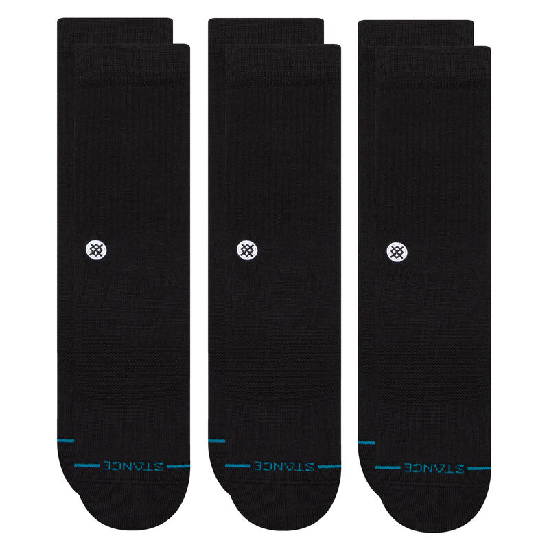 ICON crew socks 3 pack