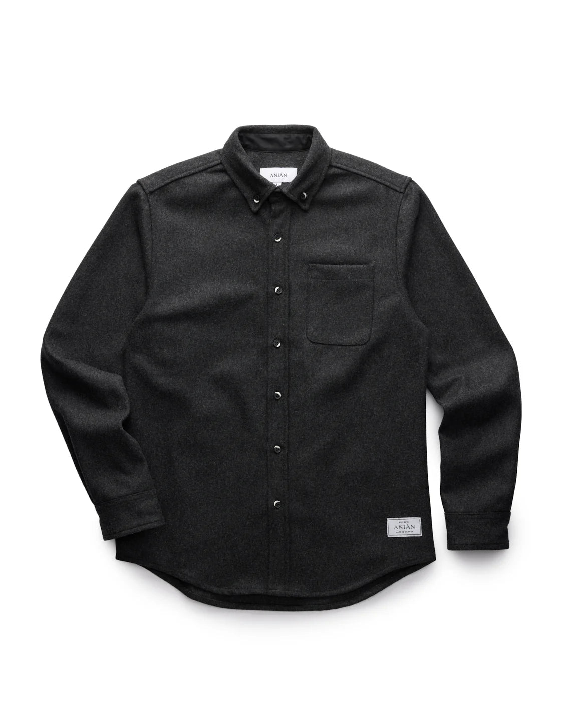 MELTON men’s tailored wool shirt