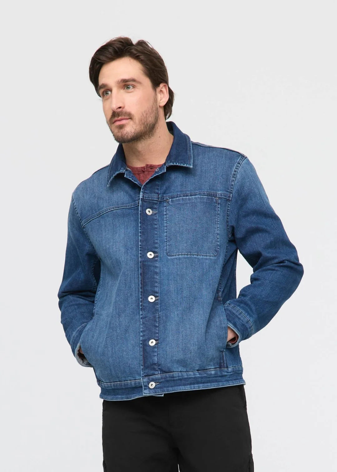 TECH FLEECE denim jacket