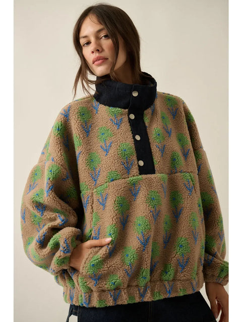 MARYMERE MEADOW fleece pullover