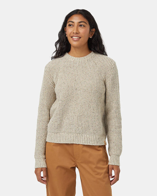 HIGHLINE waffle knit sweater