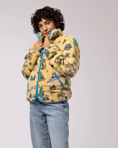 YOGI BEAR shearling jacket