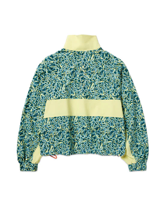 RIVER FLOW quarter-zip windbreaker