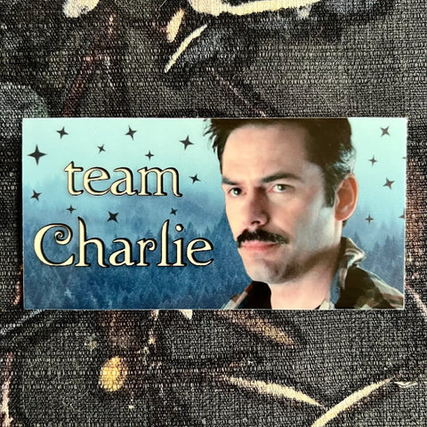 TEAM CHARLIE 3" twilight sticker