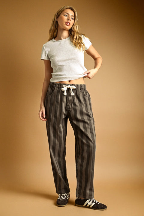 TALL TREE barrel pant