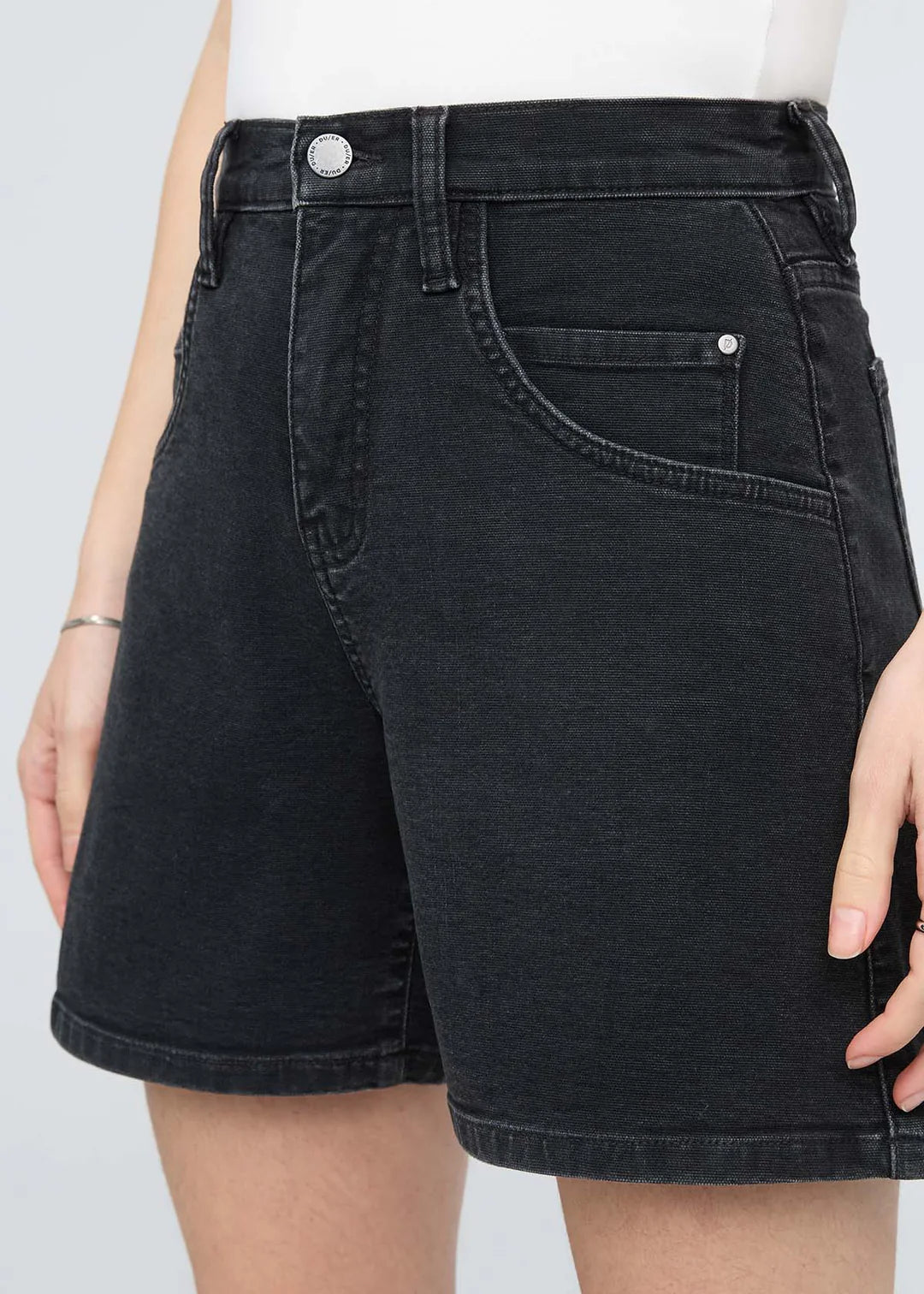 STRETCH CANVAS high rise short
