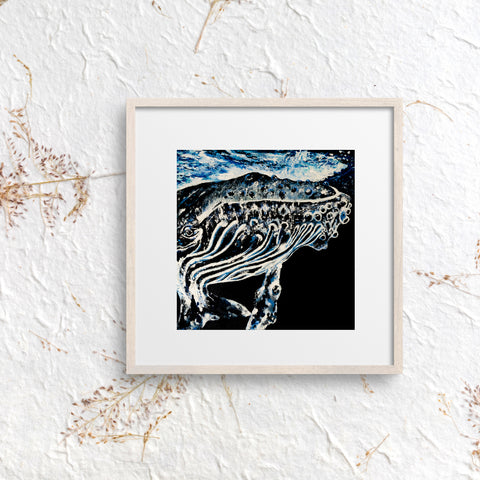 HUMPBACK WHALE print