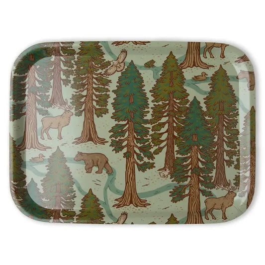 REDWOODS birch tray