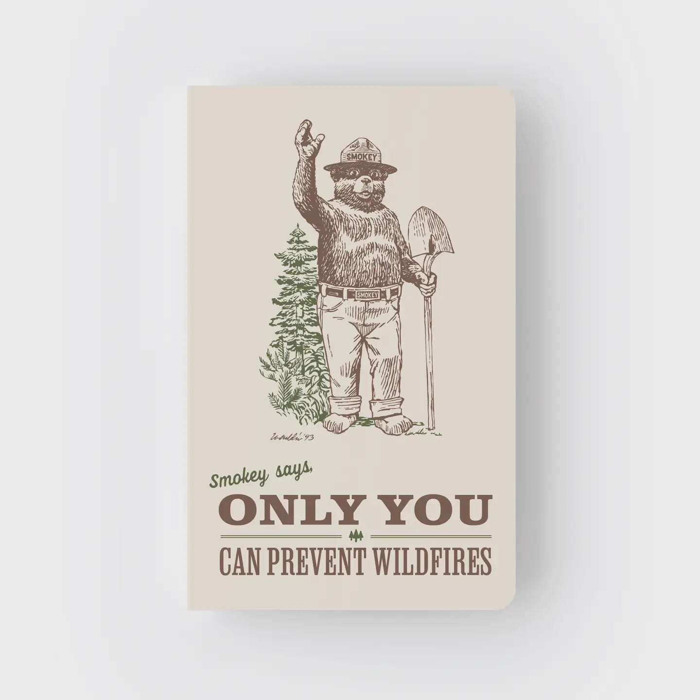 SMOKEY BEAR FOREST notebook