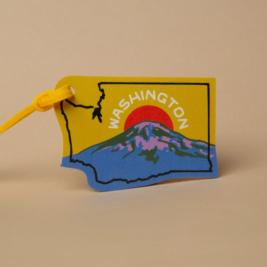 WASHINGTON RAINIER luggage tag