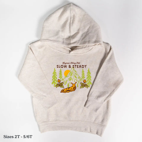 SLOW & STEADY youth hoodie