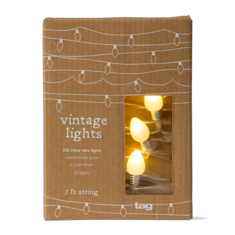 VINTAGE BULBS string lights
