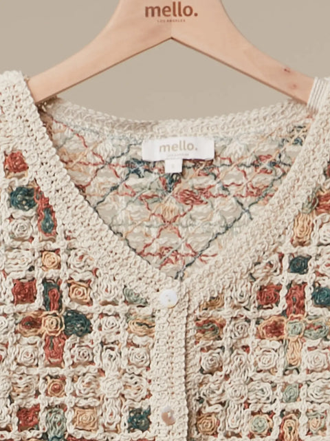 FRAMEWORK crotchet cardigan