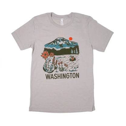 WA MOUNTAIN LAKE tee