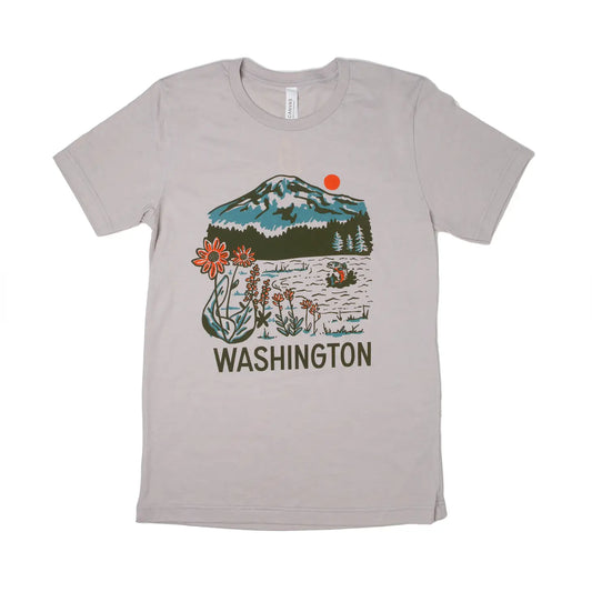 WA MOUNTAIN LAKE tee