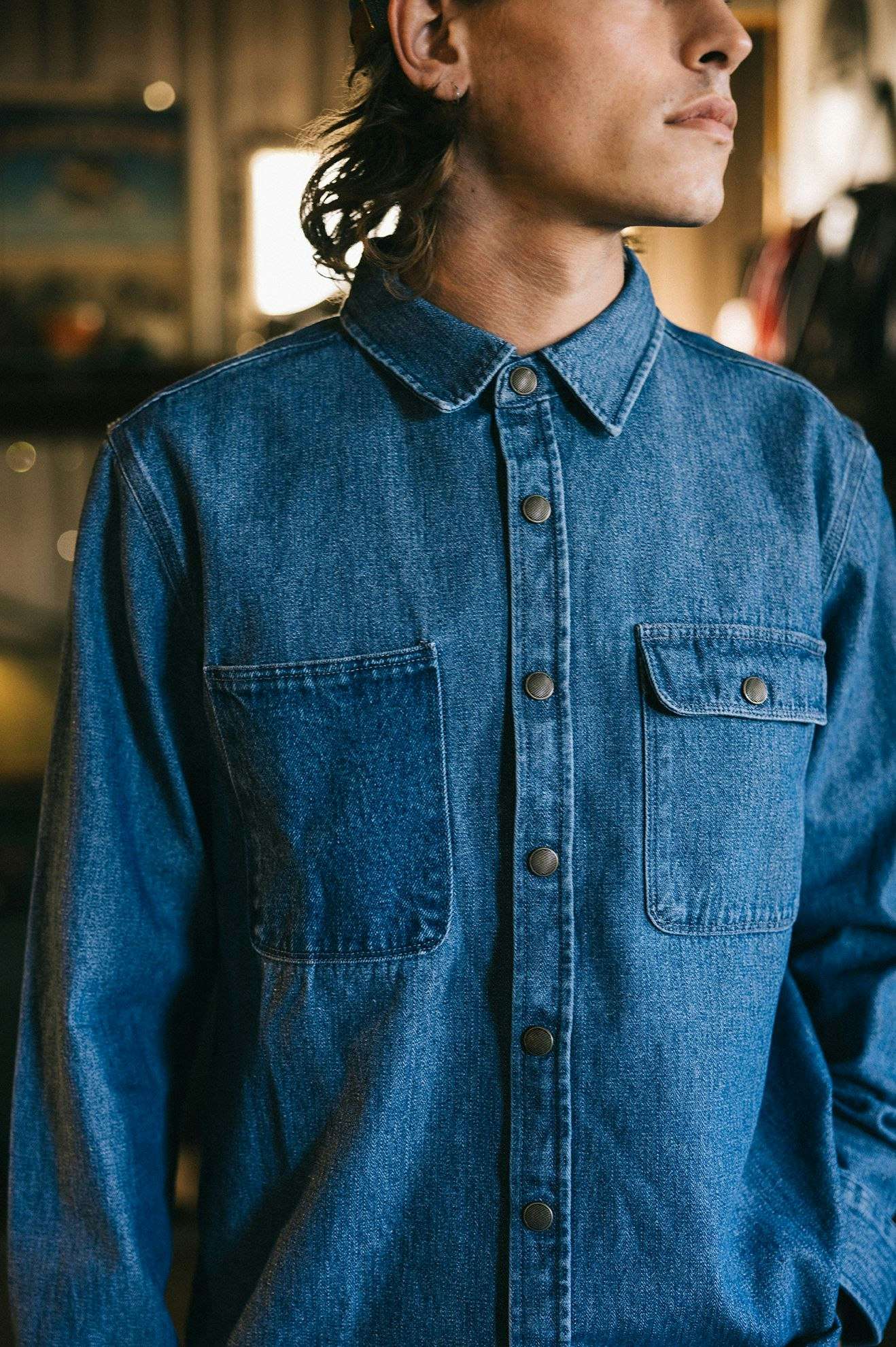 RESERVE ASSEMBLY denim overshirt