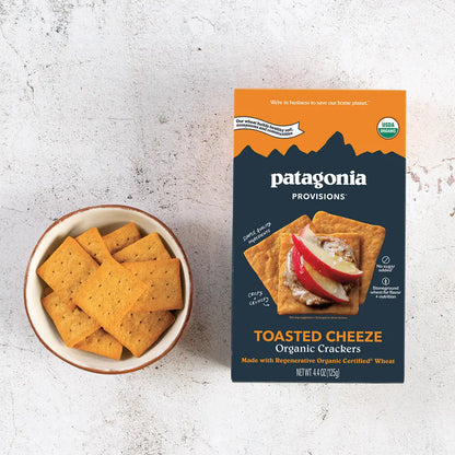PATAGONIA toasted cheese crackers
